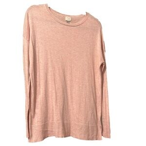 2/$25 Light pink tunic sweater